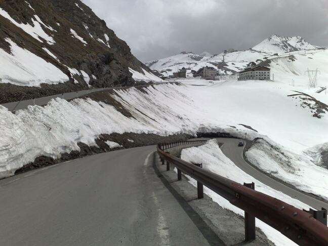 Passo Stelvio zuid kant