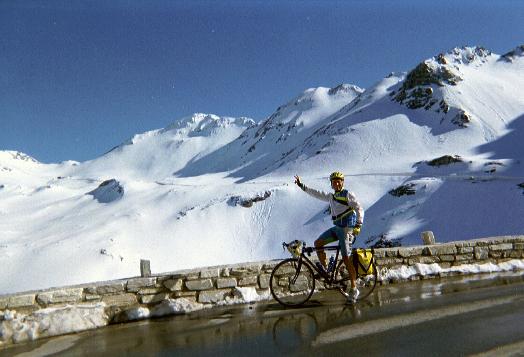 grossglockner sneeuw uitzicht - klik voor vergroting